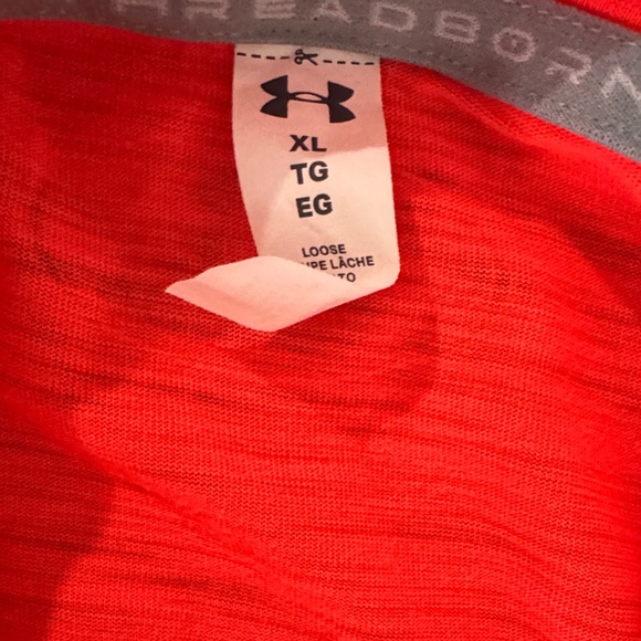 Under Armour Vivid Orange Short Sleeve Tee - XL - Picture 8 of 8